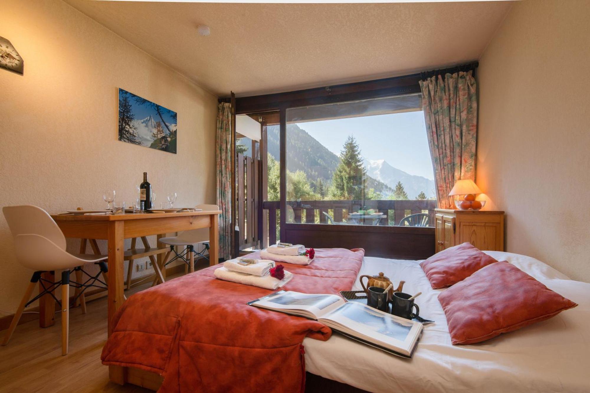Residence La Verte 15 Ski In Ski Out - Happy Rentals Chamonix Eksteriør billede