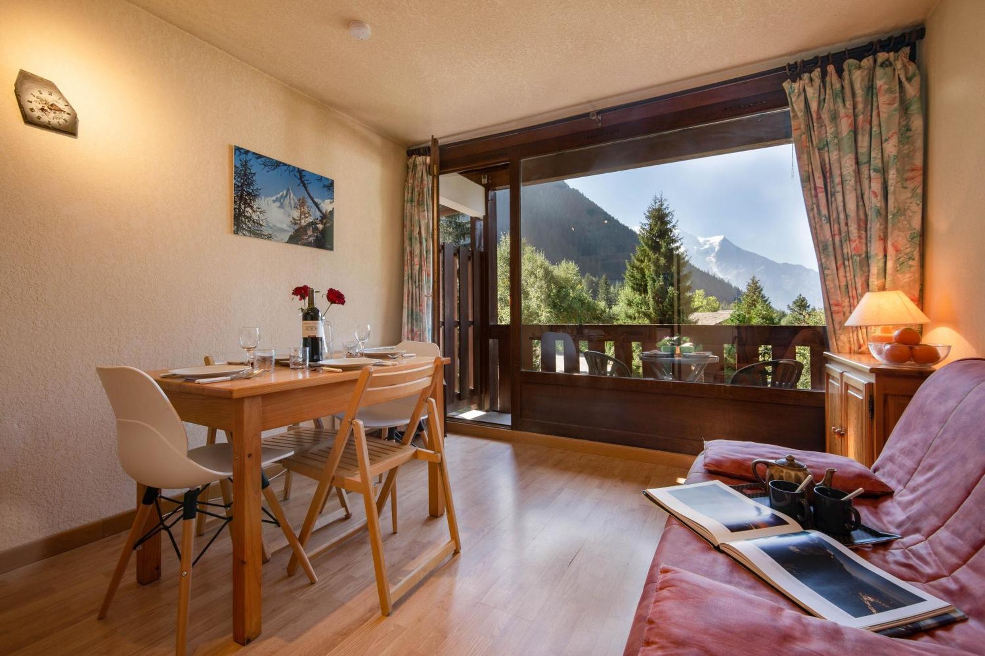 Residence La Verte 15 Ski In Ski Out - Happy Rentals Chamonix Eksteriør billede