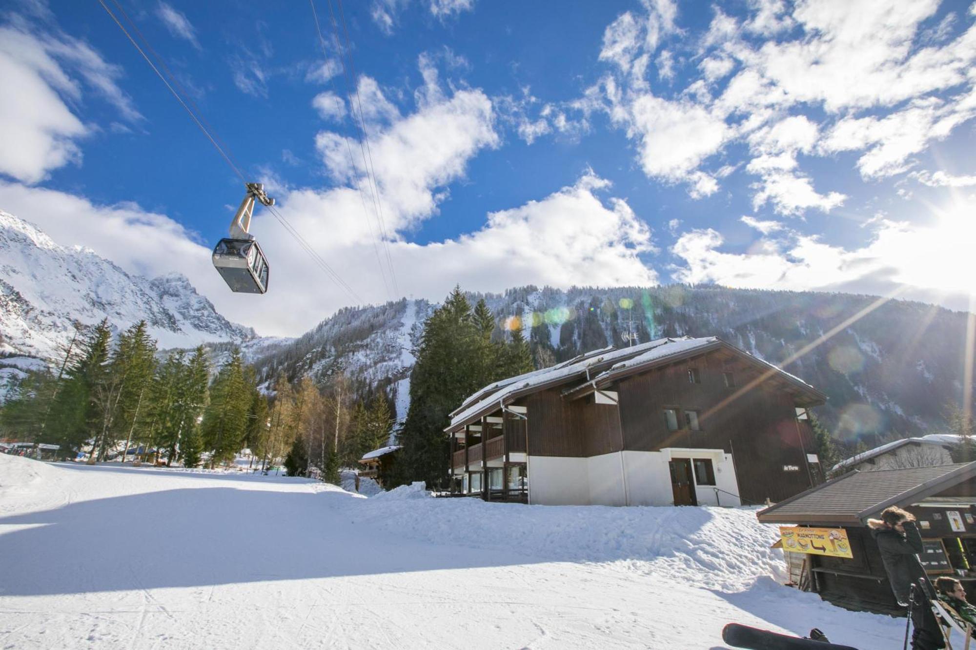 Residence La Verte 15 Ski In Ski Out - Happy Rentals Chamonix Eksteriør billede